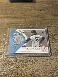 2021 Topps Update Major League Materials Deivi Garcia RC #MLM-DG Yankees - Picture 1 of 2