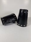 Real Leather Studded Medieval Bracers Pair Gauntlet Arm Guard Archery USA Made