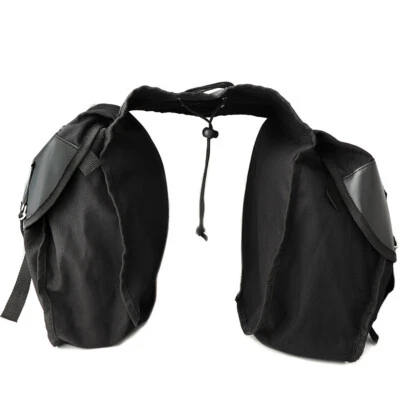 Motorcycle Rear Back Tail Storage Bag Expandable Panniers Saddle Bags Waterproof - Image 1 of 4