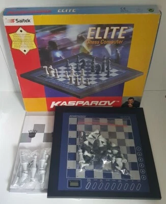 Saitek Kasparov Elite | Schachcomputer 1996 |Komplett | aus Sammlung | Top - Bild 1 von 4