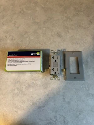 Leviton 20 Amp 125-Volt Duplex Self-Test SmartlockPro Tamper Resistant AFCI - Image 1 of 4