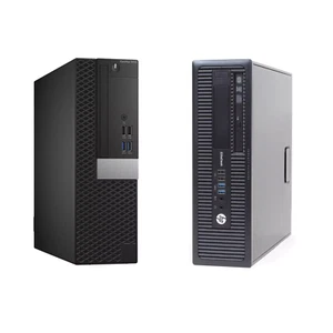 DELL HP Intel Core 6th Gen Desktop PC SFF 32GB RAM DDR4 1TB SSD Windows 11 Wi-Fi - Afbeelding 1 van 12