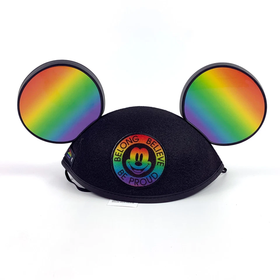 Disney Parks Pride Collection Mickey Mouse Ear Hat Adult with Tags