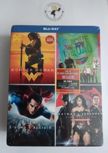 DC 4 Film Collection Blu-ray Boxset ITALIAN with ENGLISH Audio *SEE DESCRIPTION* - Picture 1 of 14