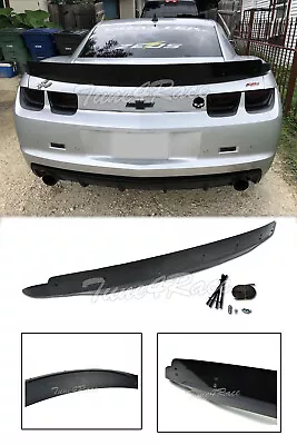 For 10-13 Chevrolet Camaro Rear Trunk ZL1 Style Wing Lip Spoiler W/ Wicker Bill - Image 1 of 4