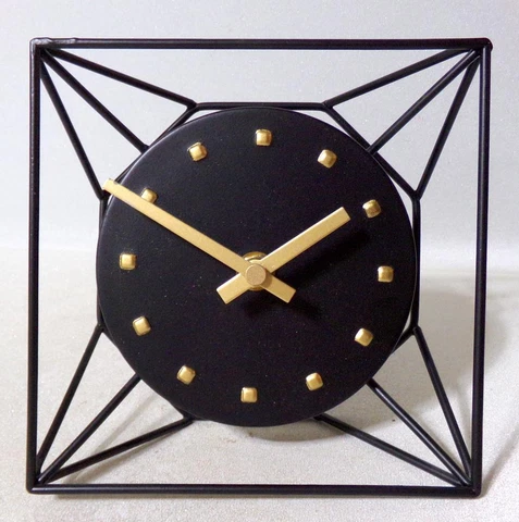 Mid Century Modern Cubist Wall Clock Cover
