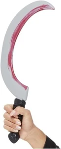 Sickle Sword Prop Halloween Fancy Dress Accessory Scythe - Picture 1 of 1