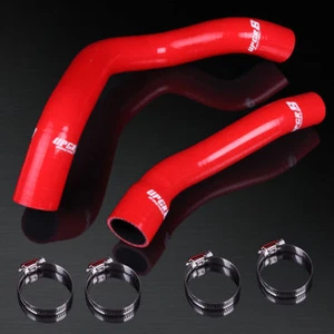 Kit de manguera de silicona radiador rojo 00-07 Mirage Virage Cedia CS3A 4G18 1,6 L 4 capas 01 - Imagen 1 de 1