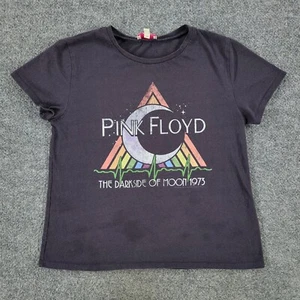 Pink Floyd Shirt Girl's XL Black Dark Side Of The Moon Graphic Short Sleeve Top - Picture 1 of 15