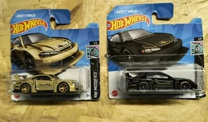 Hot Wheels LB SUPER SILHOUETTE NISSAN SILVIA [S15] ORO LIBERTY WALK 2023 1:64 - Foto 1 di 1