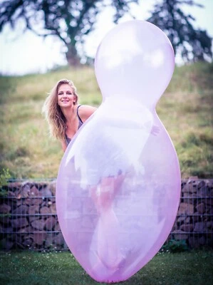 1 x Rifco dolls balloon CRYSTAL COLORS *balloon*crystal colors*doll* - Image 1 of 4