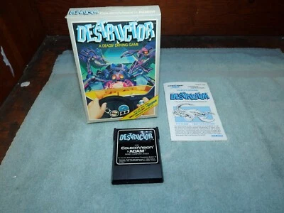 Destructor for Colecovision Complete In Box CIB Very Nice!! Tested - Image 1 of 4