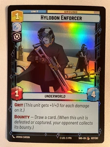 Star Wars Unlimited - Hylobon Enforcer - 27/262 Shadows of the Galaxy - Picture 1 of 1