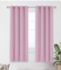Blackout-curtains Supersoft Thermal-insulated Blackout.curtains Eyelet 46w-72l