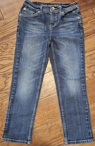 Girl Size 10R Justice Jeans Slight Stretch EUC - Picture 1 of 4