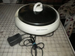 Cook's Essentials Electric Grill Pan Model FR5 Tested Works - Picture 1 of 8