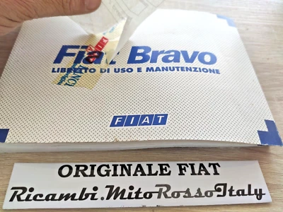 LIBRETTO DI USO E MANUTENZIONE FIAT BRAVO ORIGINALE NUOVO FIAT 60306798 - Immagine 1 di 4
