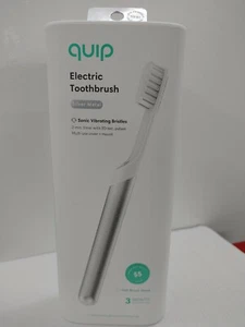 Quip All White Plastic Bluetooth Smart Electric Toothbrush NEW Silver metal - Picture 1 of 1