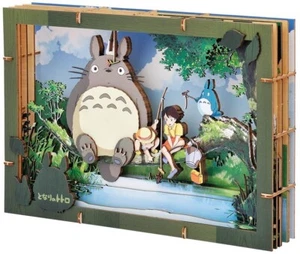 ENSKY PAPIER THEATER Woood Style PREMIUM PT-WP02 Mein Nachbar Totoro Japan Neu - Bild 1 von 9