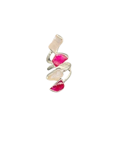 Moda Positano Gioielli - Collezione Zaffiro - Ag 925 Rubino e Quarzo Rosa - Foto 1 di 7