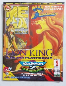 81928 MEGA CONSOLE Sega 1994 a. 1 n. 9 - Il Re Leone / Mega Bomberman / Sonic - Picture 1 of 3