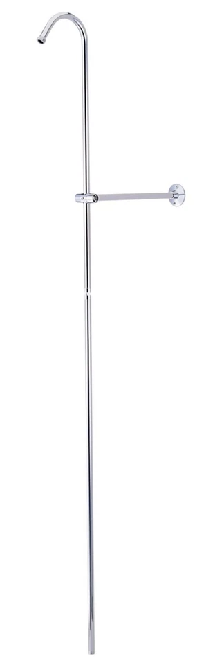 Elements Of Design EDR601 Shower Riser and Wall Support Only - Chrome - Image 1 of 1