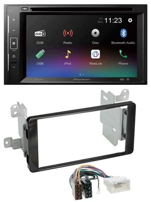 Pioneer Bluetooth MP3 USB 2DIN DAB DVD Autoradio für Mitsubishi Outlander ab 201 - Bild 1 von 4