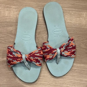 Havaianas Damen Zange Femme You Saint Tropez Mesh Flip-Flop Größe 6 blau - Bild 1 von 5