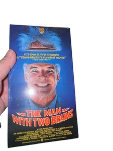The Man With Two Brains (VHS) Steve Martin Comedy New In Sealed Package - Picture 1 of 7