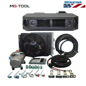 12V Cool&Heat Electric Universal Underdash Air Conditioner DC Auto Car A/C Kits - Bild 1 von 10