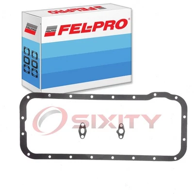 Fel-Pro Oil Pan Gasket Set for 1975-1976 Ford F-150 5.9L 6.4L V8 Engine tv - Image 1 of 4