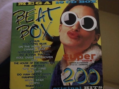Mega Beat Box - 200 original Hits  10 CD Box - Bild 1 von 2