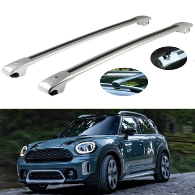 Cross Bar Fits for Mini Cooper Countryman F60 2017-2024 Raised Roof Rack Carrier - Image 1 of 4