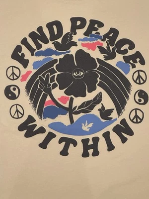 American Eagle 男式 Find Peace Within T 恤 - XS/S — 第 1/4 张图片