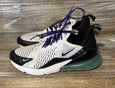 Nike Air Max 270 Blanco Uva Zapatos Atléticos Tenis AH6789-103 Mujer’s Talla 8 Foto 1 de 4