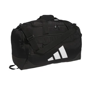 adidas Men's Defender 5 Small Duffel Bag Black/White 5159462 j - Picture 1 of 5