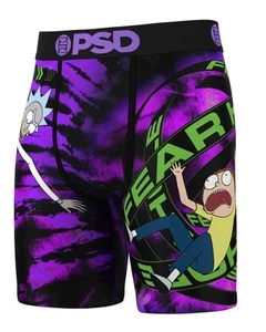 PSD Men's R&M Fear Hole Boxer Briefs - Breathable and Supportive Underwear - Picture 1 of 5