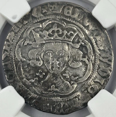 Inglaterra Eduardo IV 1464-70 Groat de Plata S-2000 NGC VF Detalles Foto 1 de 4