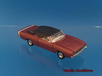 Voiture de  collection - Dodge Charger 1968 - Franklin Mint 1/43 - Photo 1/4