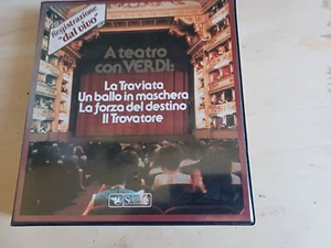 8 CASSETTE SELEZIONE DI OPERE DI VERDI: LA TRAVIATA-IL TROVATORE-UN BALLO...LA F - Foto 1 di 7
