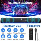 40w Bluetooth Sound Bar For Tv Wireless Subwoofer Karaoke Surround Sound System