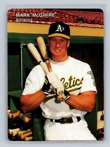 1991 Mother's Cookies Oakland Athletics #2 Mark McGwire