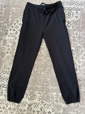 RSQ 慢跑裤男孩 L 码黑色上好 — 第 1/4 张图片