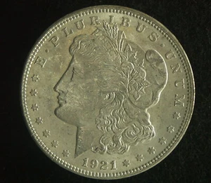 1921 P Morgan Silver Dollar Brilliant Uncirculated - BU - Picture 1 of 4