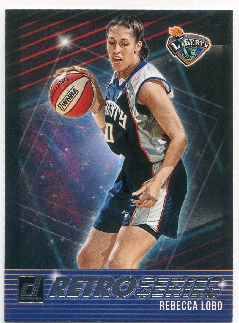 2019 Panini Donruss WNBA REBECCA LOBO #1 RETRO SERIES LIBERTY