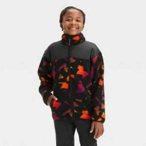 Boys' High Pile Cozy Full Zip Sweatshirt - All in Motion - Picture 1 of 6