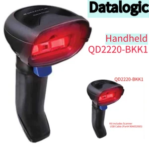 Cable USB de línea de escaneo extra largo Datalogic QD2220-BKK1 de mano 2D - Imagen 1 de 11