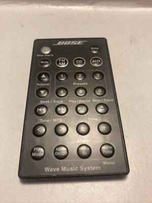 Genuine Replacement Bose Wave Music System Remote Control for AWRCC1 AWRCC2 - Image 1 of 3