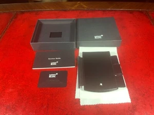 Montblanc leather case for palm v with pen and notebook Case Holder - Picture 1 of 8