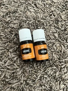Young Living 5 Ml Tangerine Essential Oil Lot of 2 Not Full - Picture 1 of 2